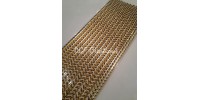 Chevron Gold Pattern  Paper Straw click on image to view different color option